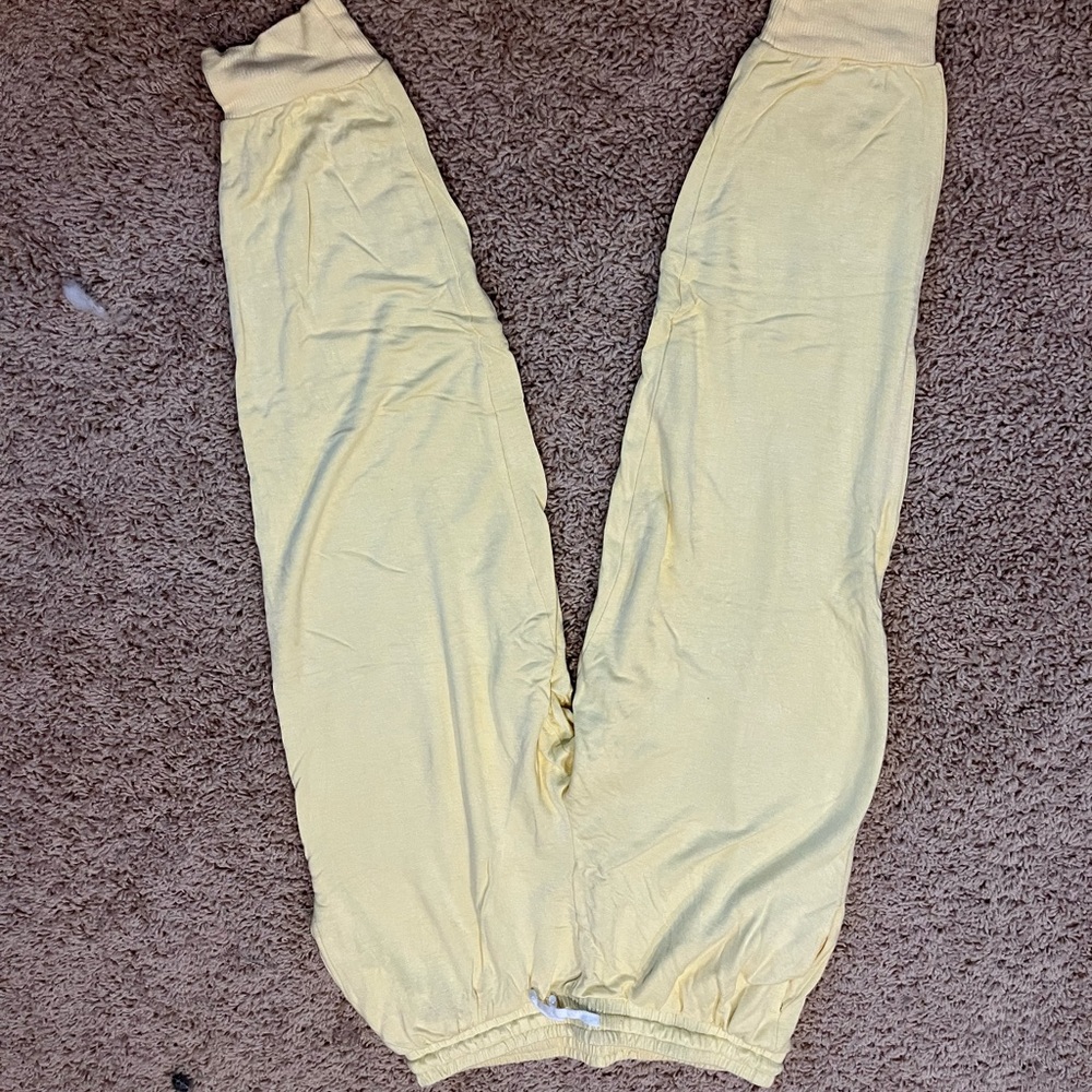 Yellow Joggers